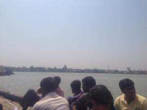 Boat ride along ganges ( Hoogli) from Dakshineshwar to Belur math